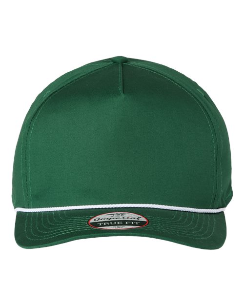 Imperial The Barnes Cap — Forest Green/ White — Front