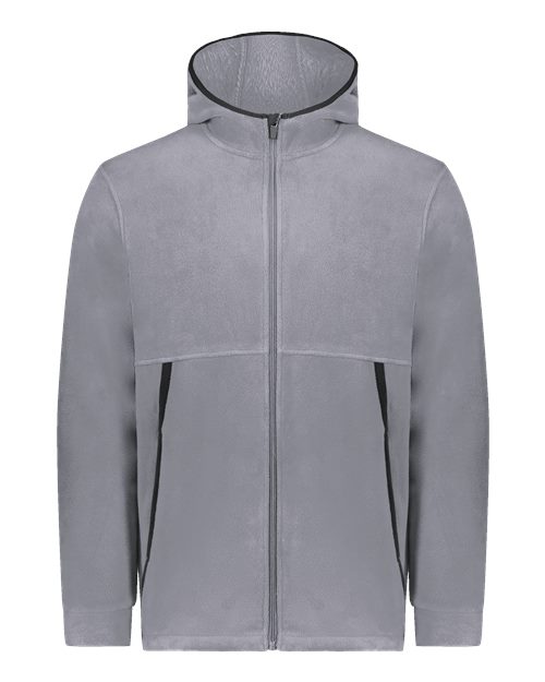 Youth Eco Revive™ Polar Fleece Hooded Full-Zip Jacket