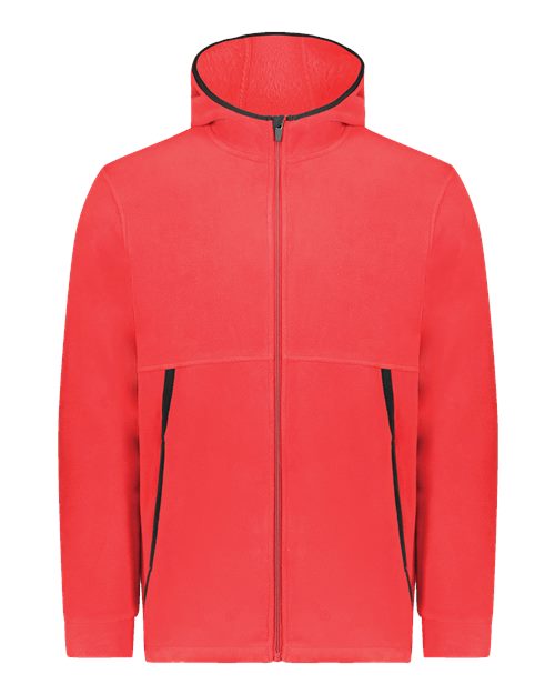 Youth Eco Revive™ Polar Fleece Hooded Full-Zip Jacket