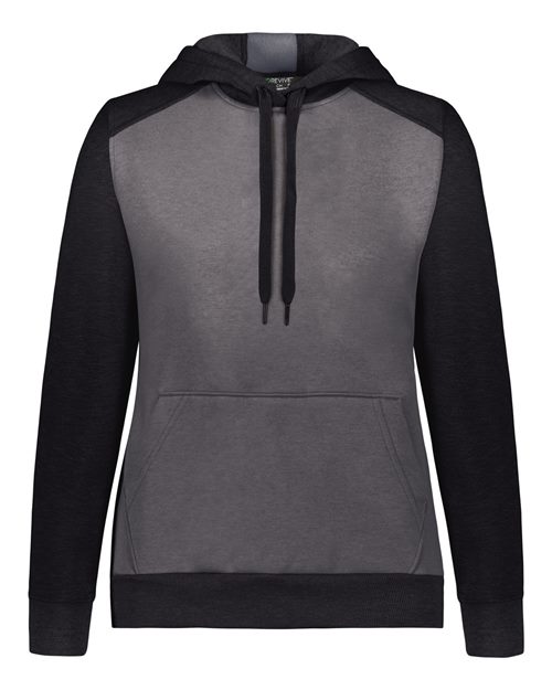 Augusta Sportswear Women's Eco Revive™ Three-Season Triblend Fleece Hooded Sweatshirt —