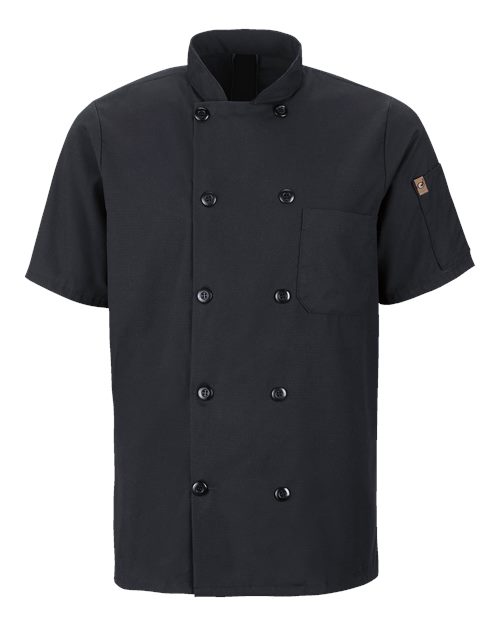 Mimix™ Short Sleeve Chef Coat with OilBlok