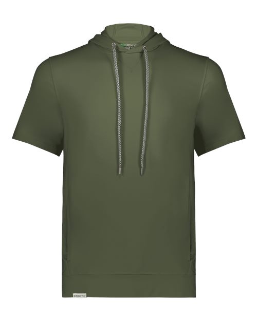 Men's Eco Revive™ Ventura Soft Knit Short Sleeve Hooded Sweatshirt