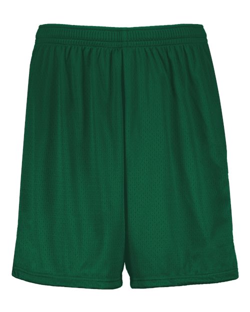 Augusta Sportswear Men's Modified 7" Mesh Shorts — Dark Green — Front