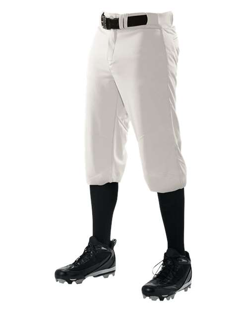 Alleson Athletic Youth Crush Knicker Pants — White — Front