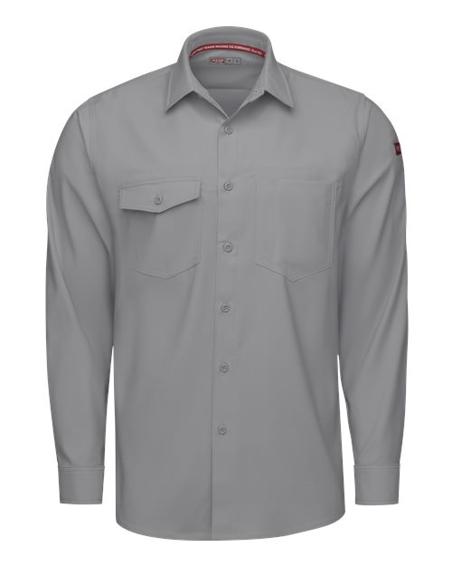 Red Kap Men's Cooling Long Sleeve Work Shirt