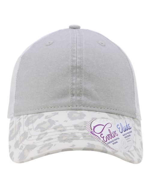 Women's Printed Bill with Mesh Back Cap