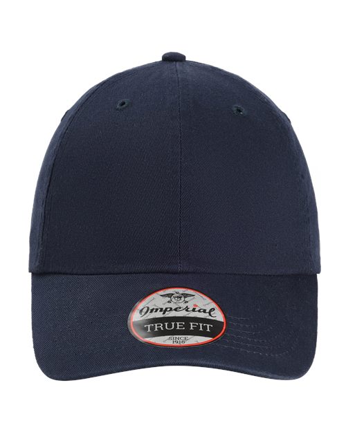 Imperial The Original Buckle Dad Hat — Navy — Front