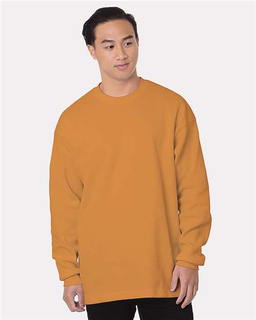 Unisex USA-Made Heavyweight Waffle Knit Thermal