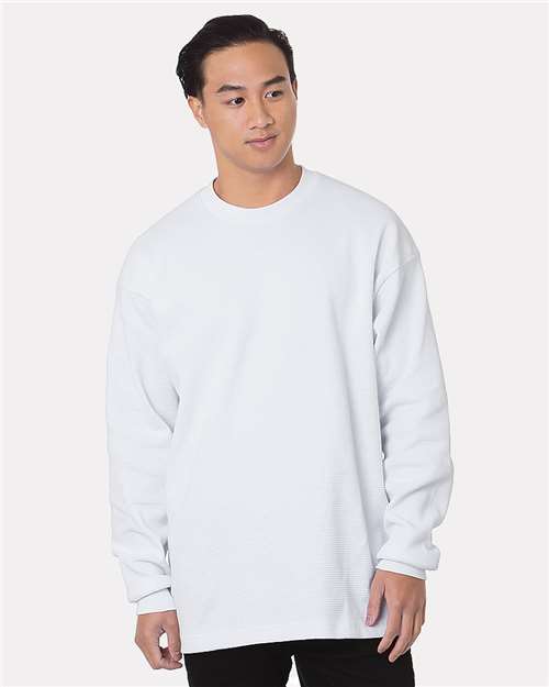 Unisex USA-Made Heavyweight Waffle Knit Thermal