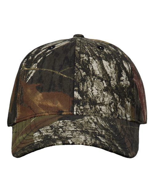 Valucap Licensed Camo Cap — Mossy Oak Breakup — Front