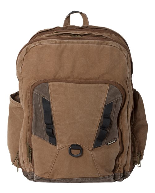 DRI DUCK Traveler Backpack — Field Khaki — Front