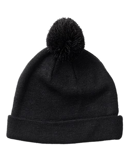 Pom Cuffed Beanie