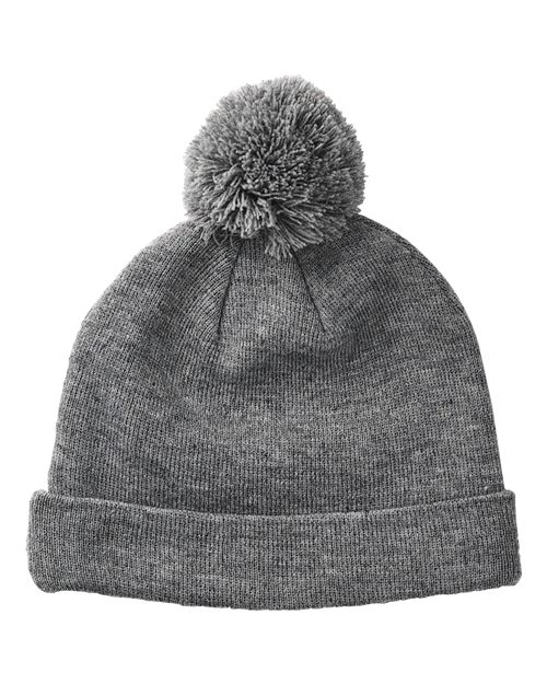 Pom Cuffed Beanie