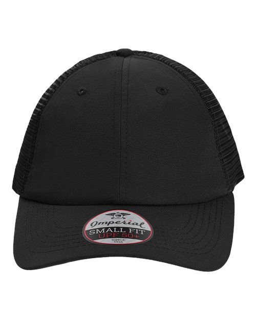 Imperial The Hinsen Mesh Back Cap — Black — Front