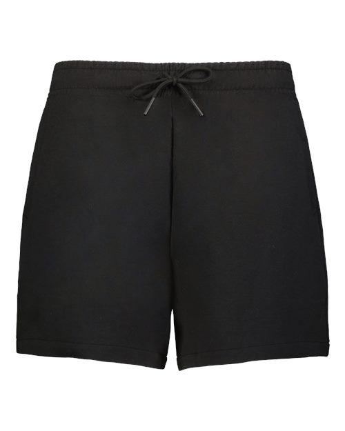 Holloway Women's Heritage Prep Shorts — Black — Front