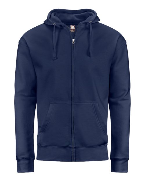 J. America Unisex BTB Fleece Hooded Full-Zip Sweatshirt