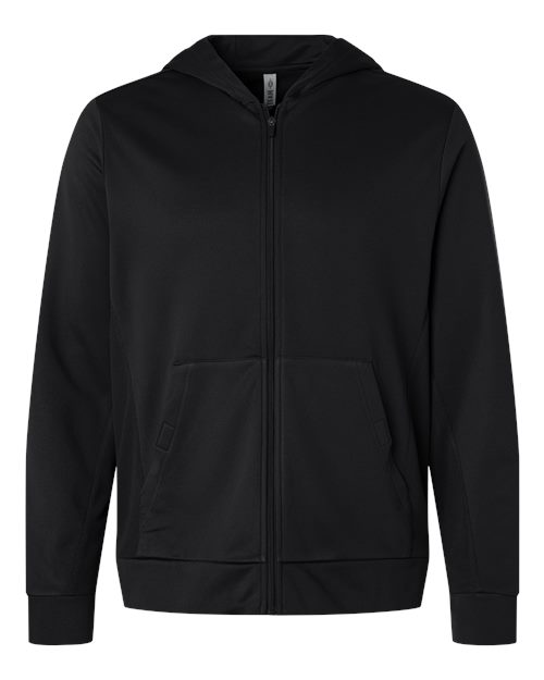 Team 365 Unisex Squad Tech Fleece Hooded Full-Zip —