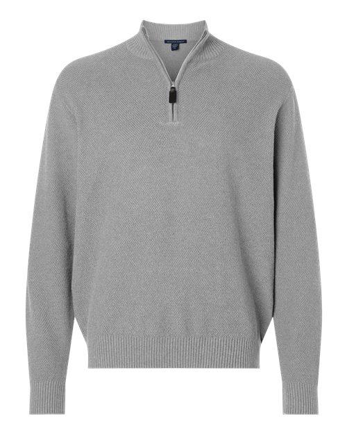 Men's Hartland Textured Quarter Zip Sweater