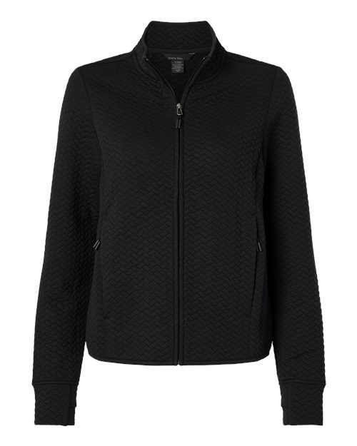 North End Women's Aspen Herringbone Fleece Full-Zip
