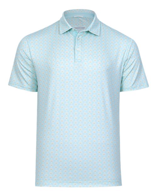 Swannies Men's Springs Polo — Mint — Front