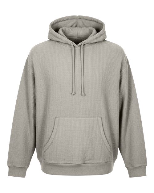 Unisex Corded Pullover Hooded Sweatshirt
