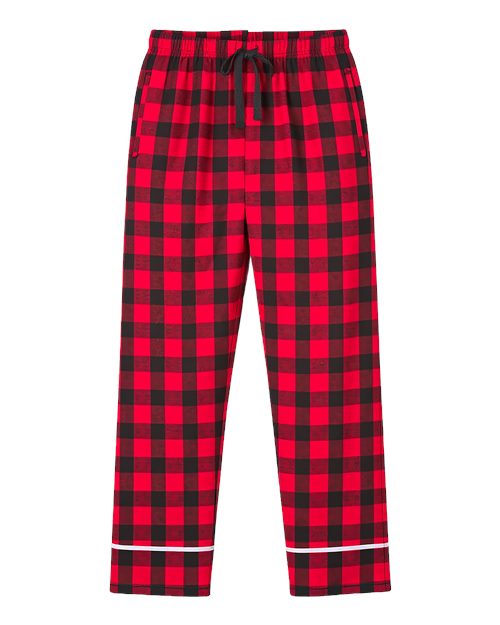 Youth Wide Cuff Flannel Pants