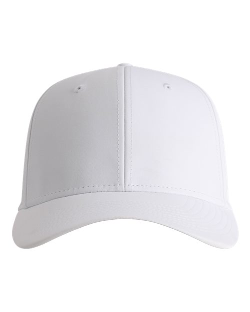 Imperial The Ironclad Recycled Perforated Cap — White — Front