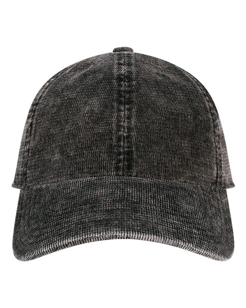 LEGACY Salt Wash Corduroy Cap — Black — Front