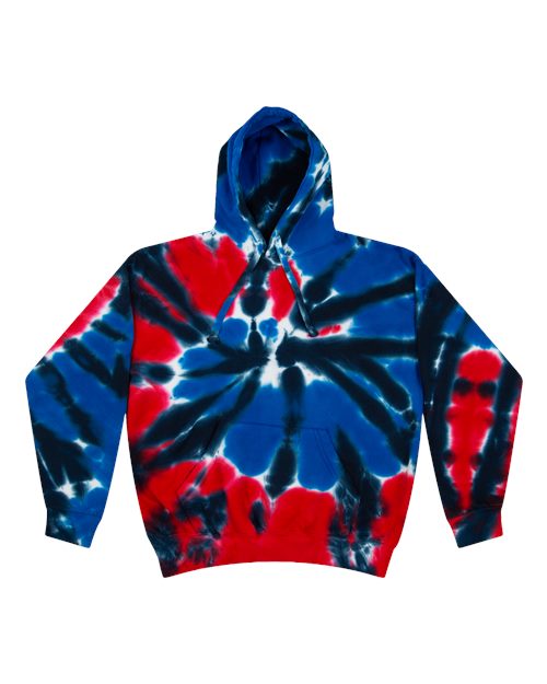 Unisex Tie-Dyed Hooded Sweatshirt