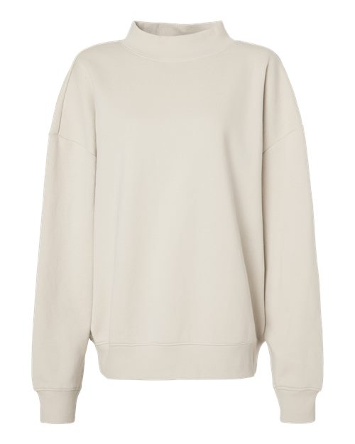 Women's Midweight Mock Neck Sweatshirt