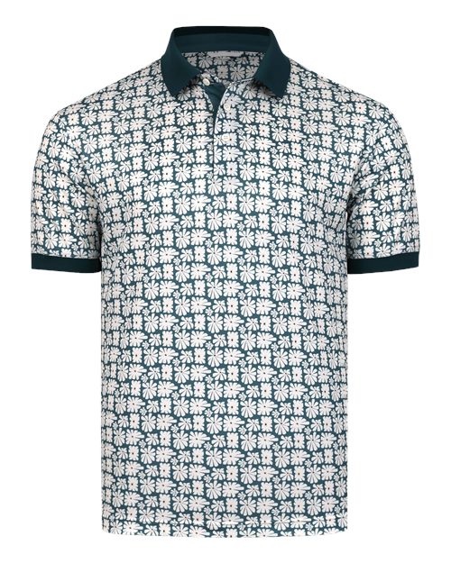Swannies Men's Sun Polo — Atlantic Deep — Front
