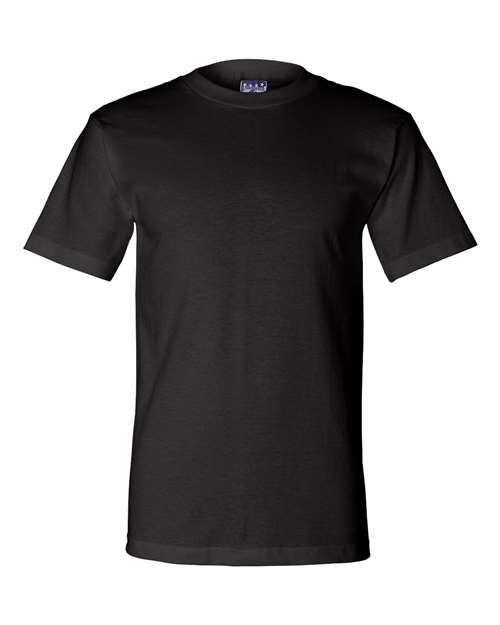 Bayside Unisex Union-Made T-Shirt — Black — Front