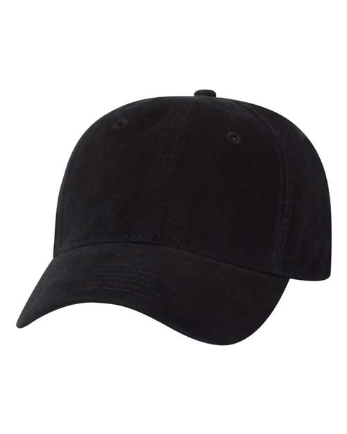 Valucap Unstructured Cap — Black — Front