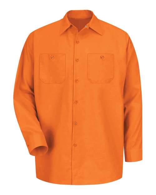 Men's Industrial Long Sleeve Work Shirt