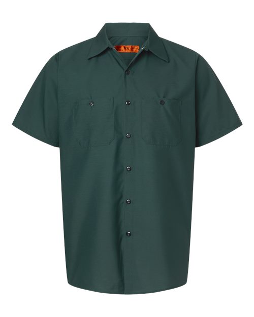 Men's Industrial Short Sleeve Work Shirt