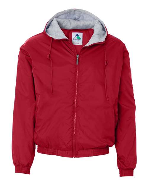 Unisex Fleece Lined Hooded Jacket