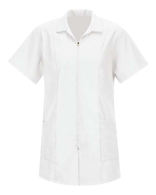 Women's Zip Front Smock