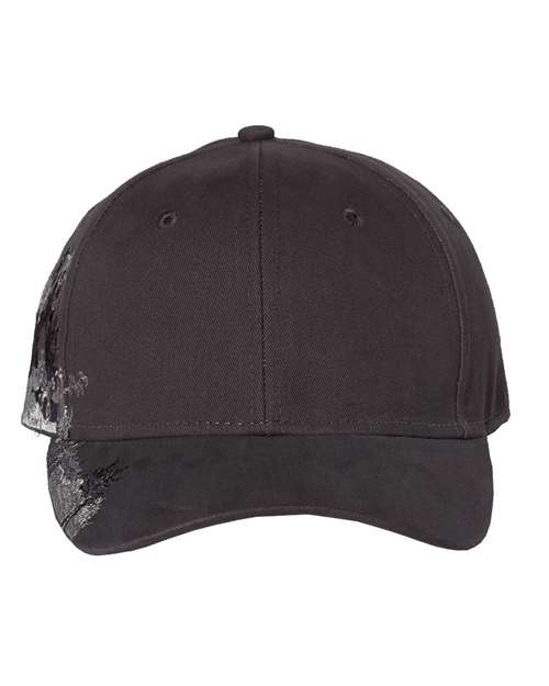 DRI DUCK Grizzly Bear Cap — Charcoal — Front