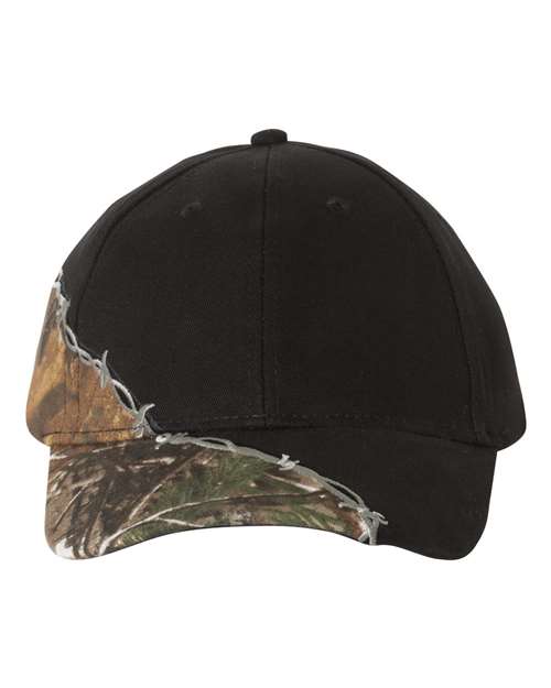 Kati Licensed Camo with Barbed Wire Embroidery Cap