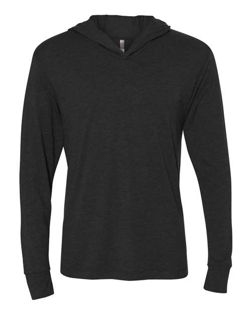 Next Level Unisex Triblend Hooded Long Sleeve Pullover Tee