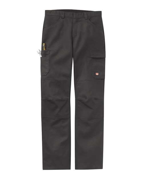 Red Kap Men's Shop Pants — Charcoal - Unhemmed — Front
