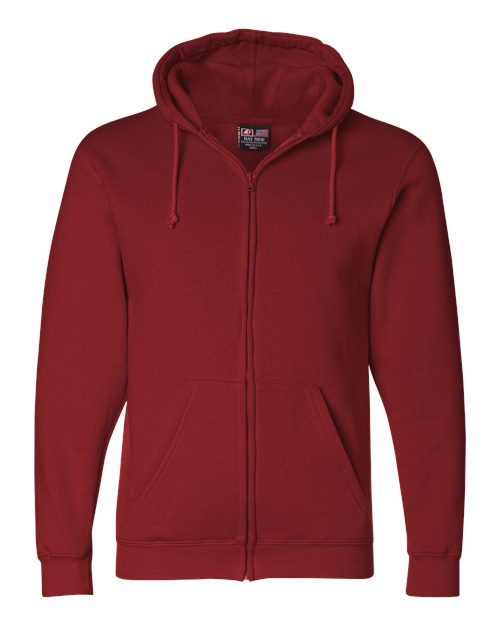 Unisex USA-Made Full-Zip Hooded Sweatshirt