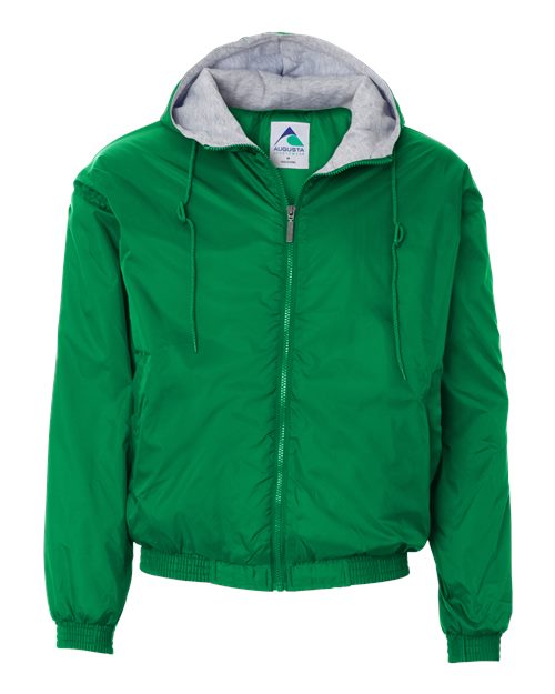 Unisex Fleece Lined Hooded Jacket