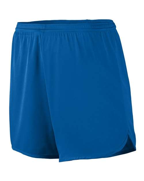 Augusta Sportswear Youth Accelerate Shorts — Royal — Side