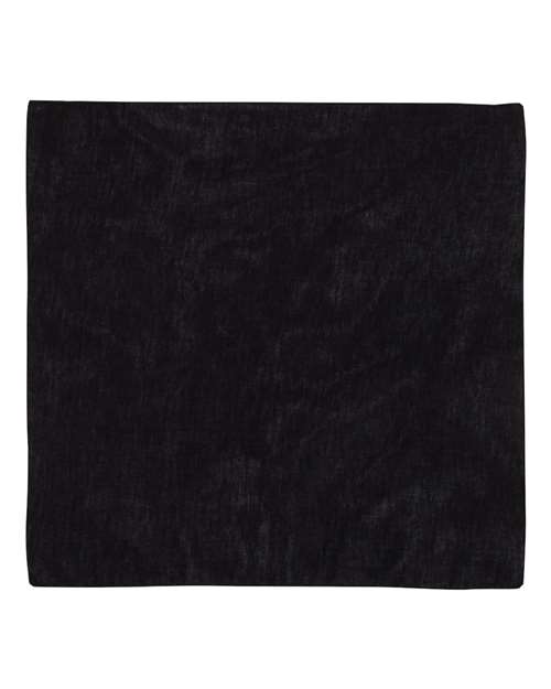 Augusta Sportswear Cotton Bandana — Black — Side