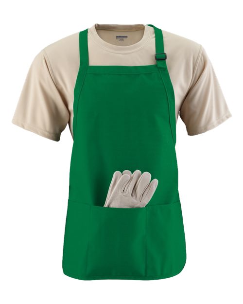 Medium Length Apron with Pouch