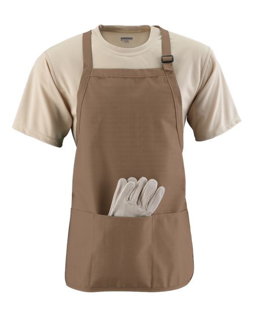 Medium Length Apron with Pouch