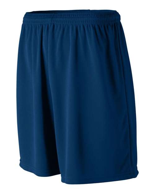 Augusta Sportswear Men's Wicking Mesh Athletic Shorts — Navy — Side