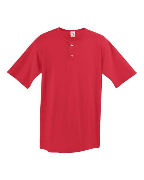 Men's Two-Button Baseball Jersey