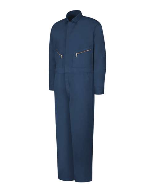 Red Kap Men's Zip-Front Cotton Coverall